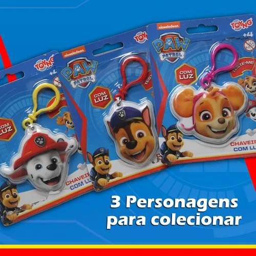 CHAVEIRO PATRULHA CANINA C/LUZ